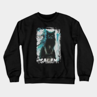 Cat Salem familiar Crewneck Sweatshirt